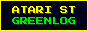 Atari Greenlog - rétrogaming Atari ST