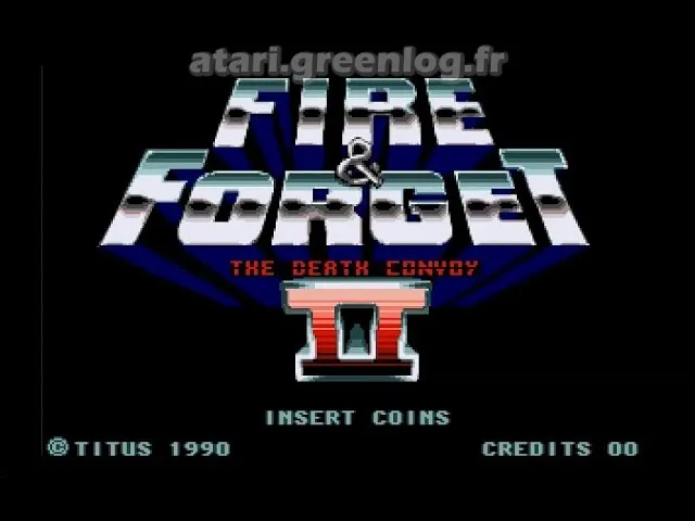 Fire & Forget II sur Atari ST : la voiture volante de Titus