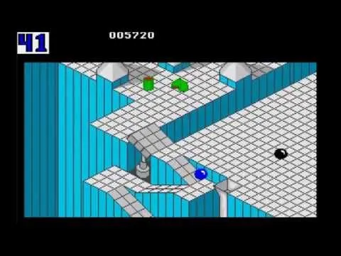 Marble Madness sur Atari ST (1986)