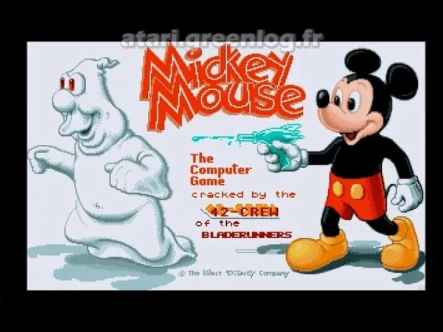 Mickey Mouse sur Atari ST (1989)