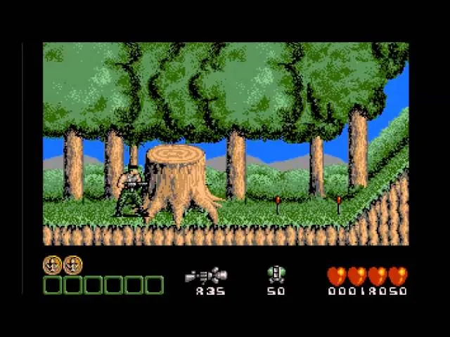 Midnight Resistance sur Atari ST (1990)