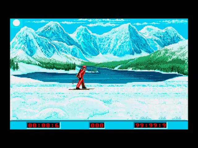 Winter Olympiad 88 sur Atari ST (1989)